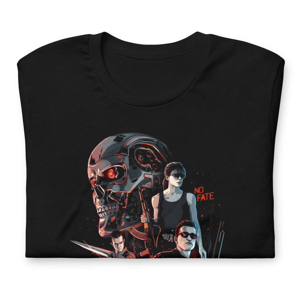 Playera Terminator No Fate Hasta La Vista - Doblado