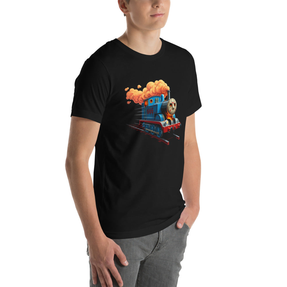 Thomas Tank Jason Voorhees Horror - Modelo masculino lateral