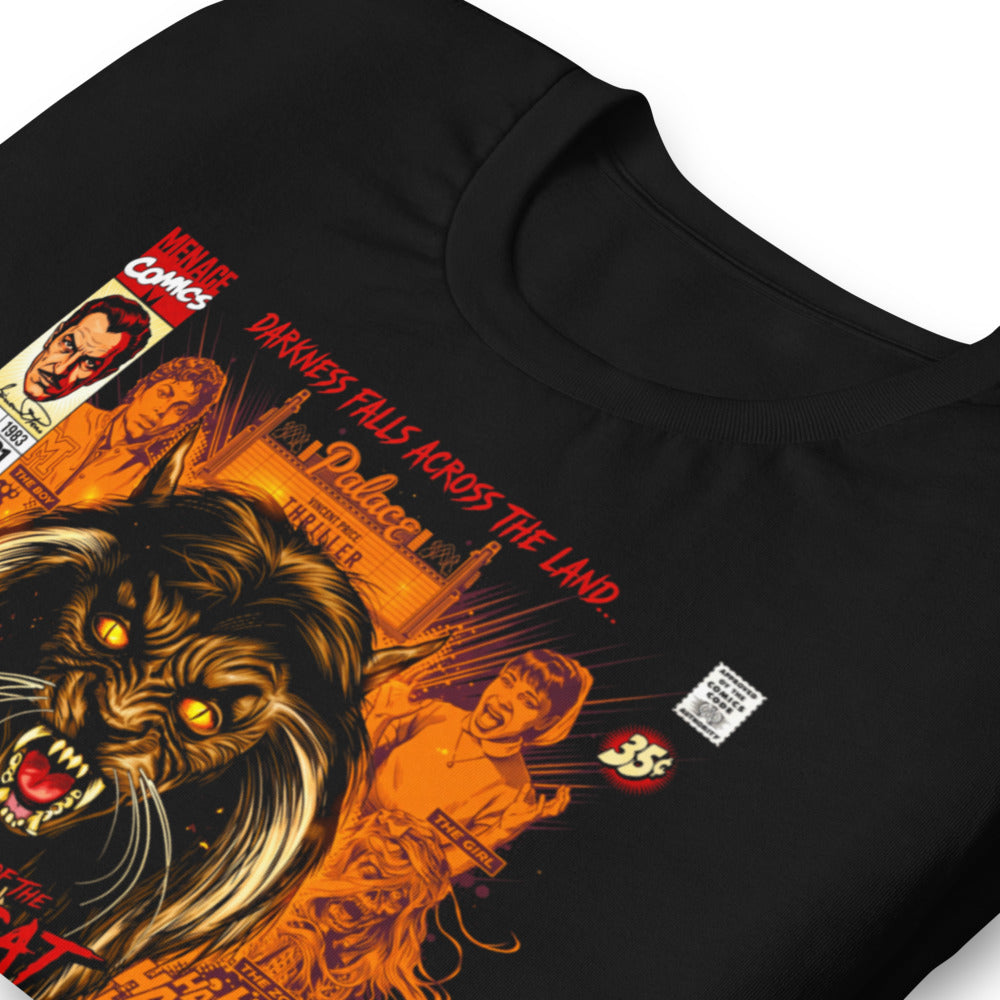 Playera Thriller The Evil Of The Werecat - Doblado zoom