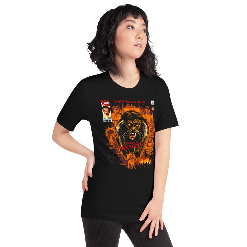 Playera Thriller The Evil Of The Werecat - Modelo femenina