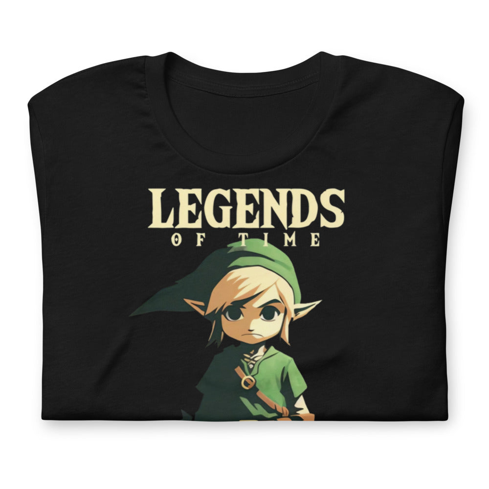Playera Zelda Legends - Doblado
