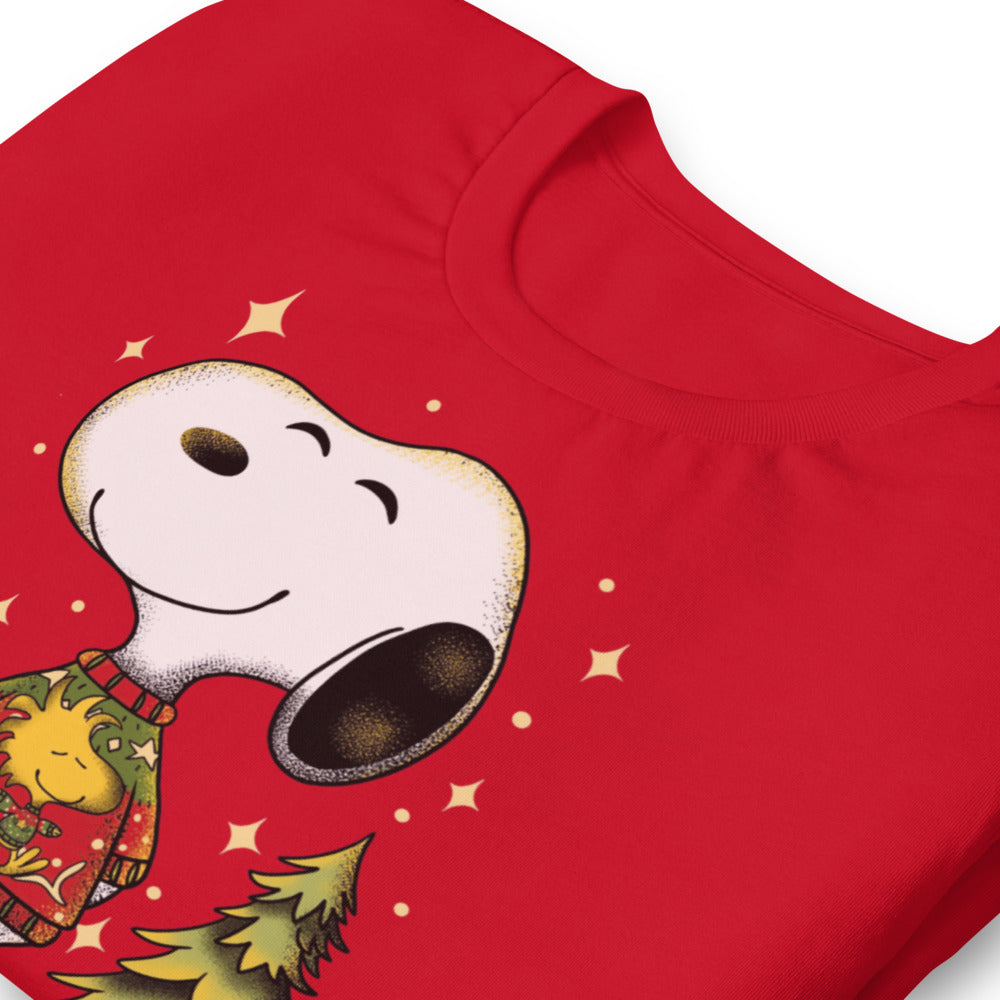 Playera Beagle de Navidad - Doblado zoom