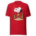 Playera Beagle de Navidad - Frente grande