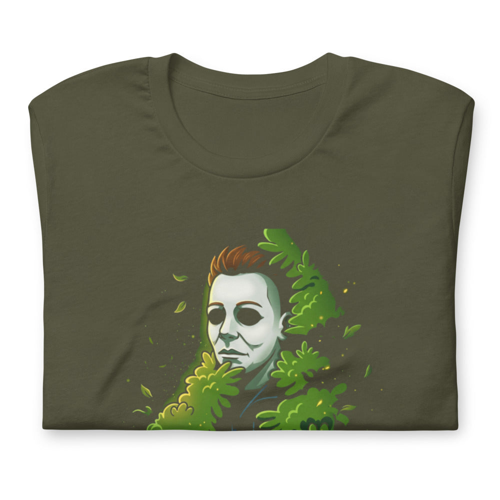 Playera Michael Myers Halloween Hedge - Doblado