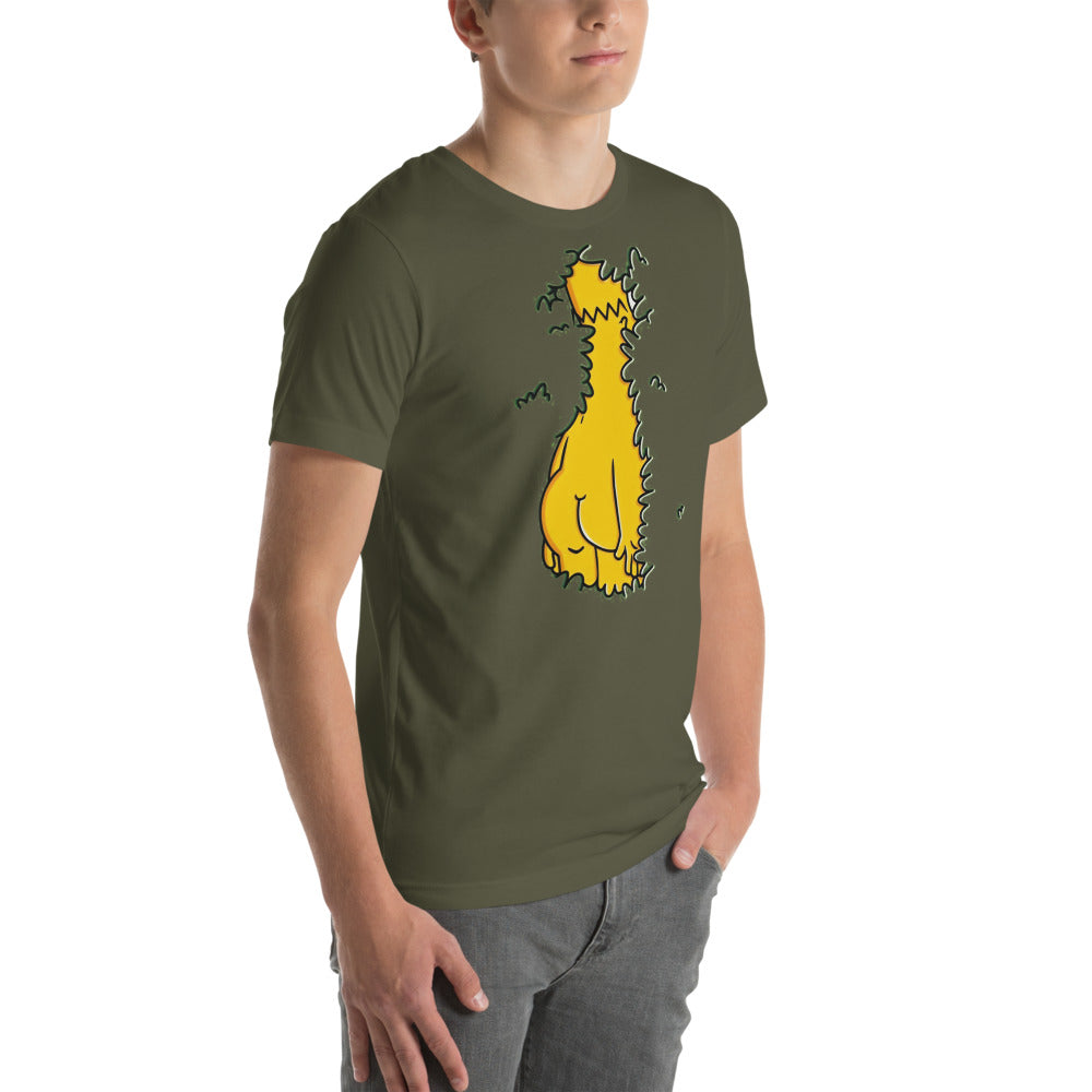 Playera Noo Homero - Modelo masculino lateral