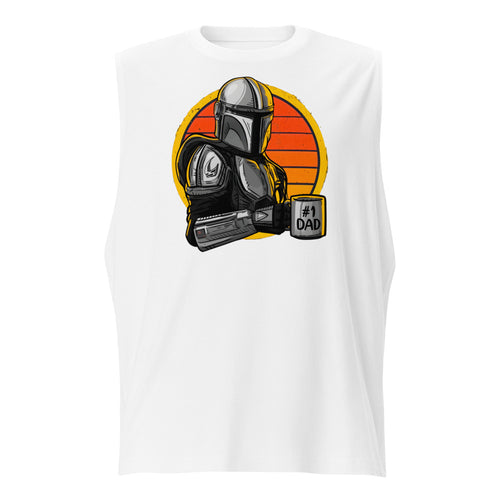 Sin Mangas #1 Dad Mandalorian - Frente