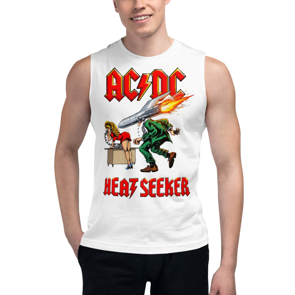 Sin Mangas ACDC Heat Seeker Missile - Modelo masculino