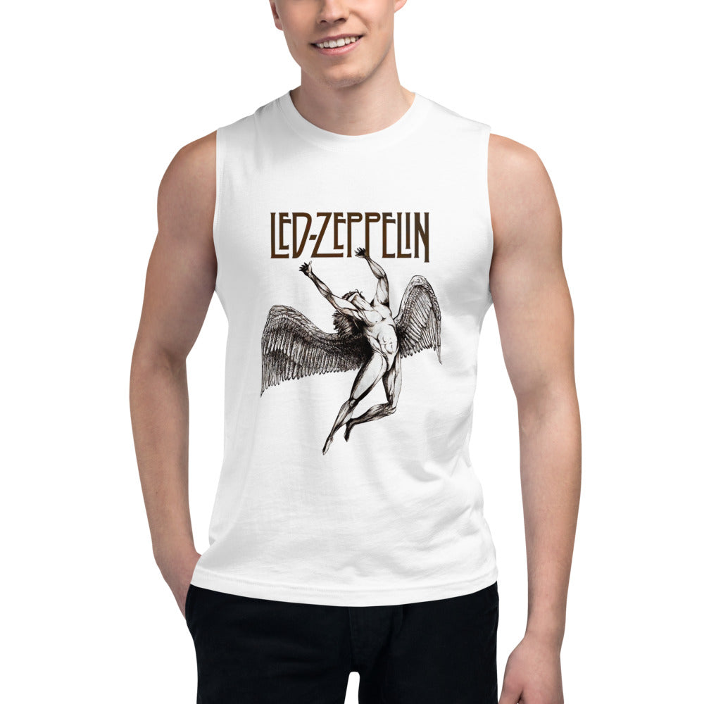 Sin Mangas Led Zeppelin Angel - Modelo masculino