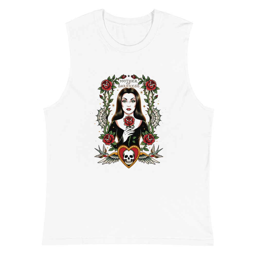 Sin Mangas Mother Of Darkness Gothic Woman Skull Heart - Plano