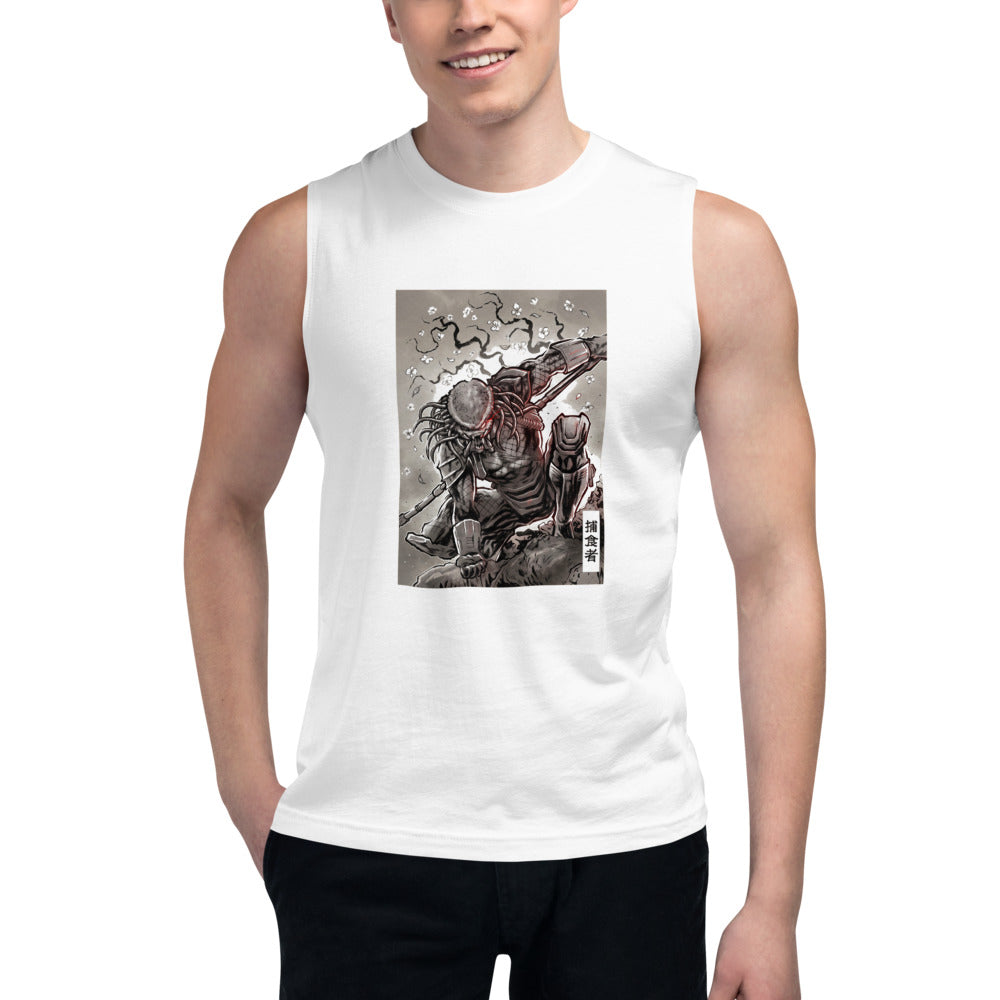 Sin Mangas Predator Sumi e Ink Hunter - Modelo masculino