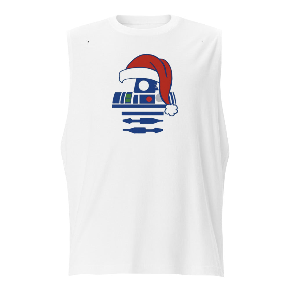Sin Mangas R2 D2 Navideño - Frente