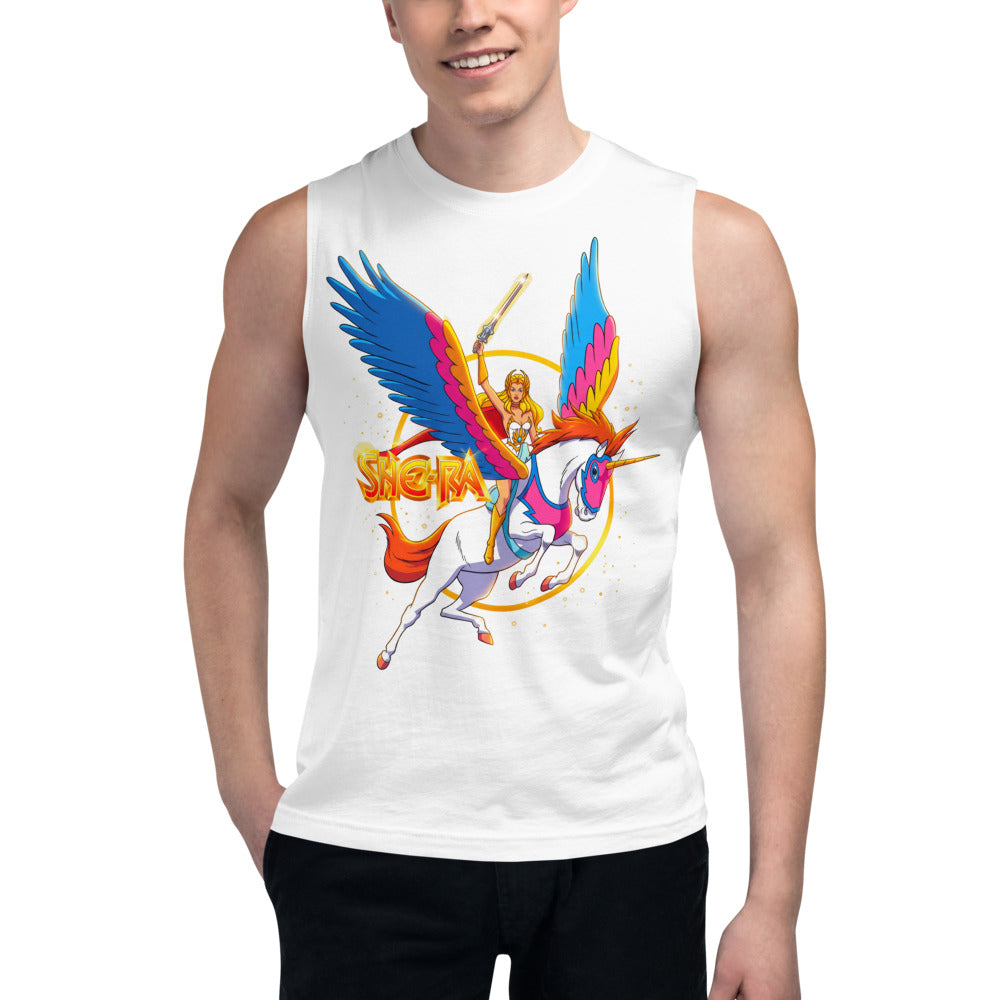 Sin Mangas She-Ra Swift Wind Rainbow Wings - Modelo masculino