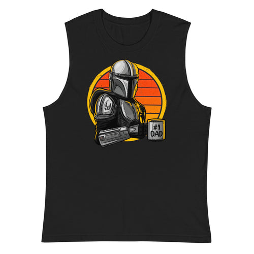 Sin Mangas #1 Dad Mandalorian - Plano