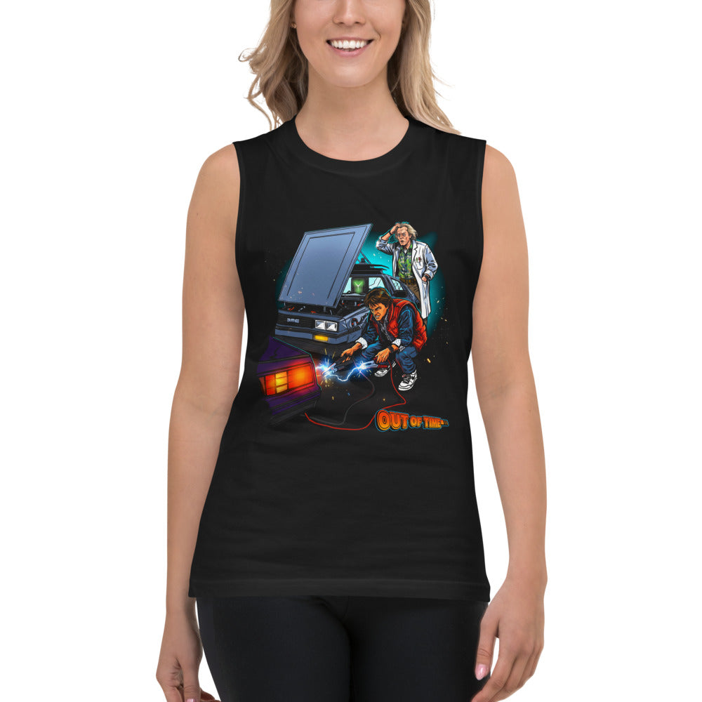 Sin Mangas Back To The Future Out Of Time Jumpstart - Modelo femenina