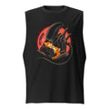 Sin Mangas Cat Person Xenomorph Hugging Orange Kitten - Frente