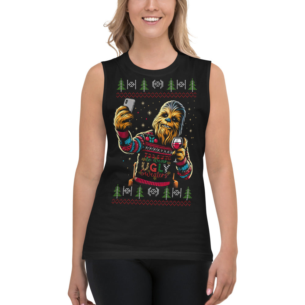 Sin Mangas Chewie Holidays - Modelo femenina