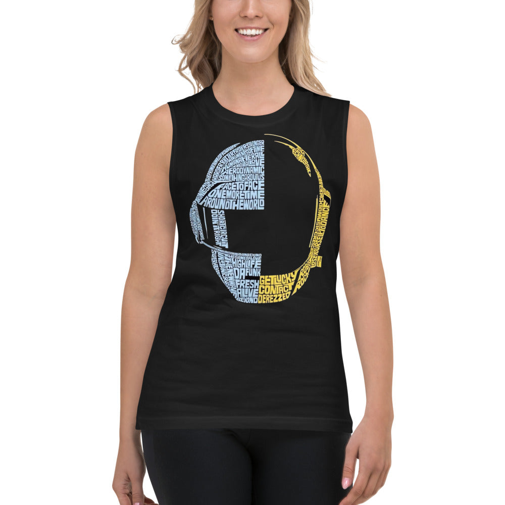 Sin Mangas Daft Punk - Modelo femenina