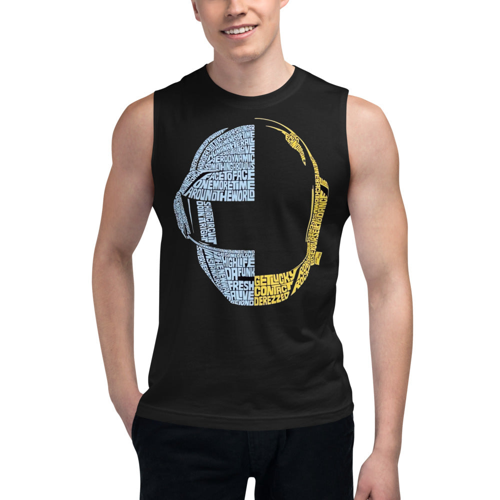 Sin Mangas Daft Punk - Modelo masculino