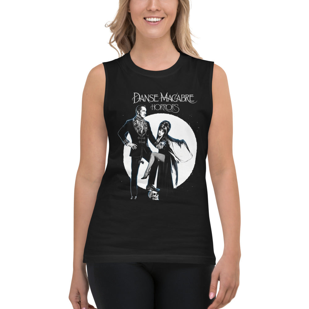 Sin Mangas Danse Macabre Horrors Gothic Dance - Modelo femenina