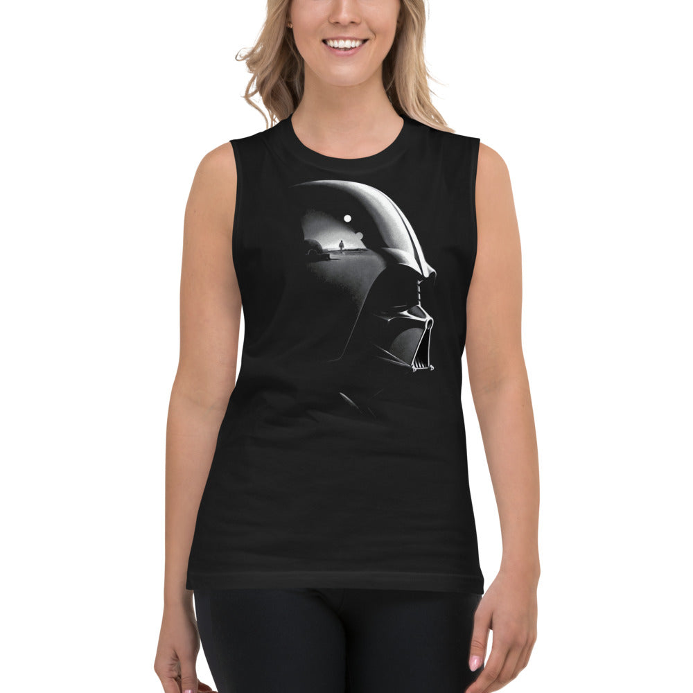 Sin Mangas Darth Vader Helmet - Modelo femenina