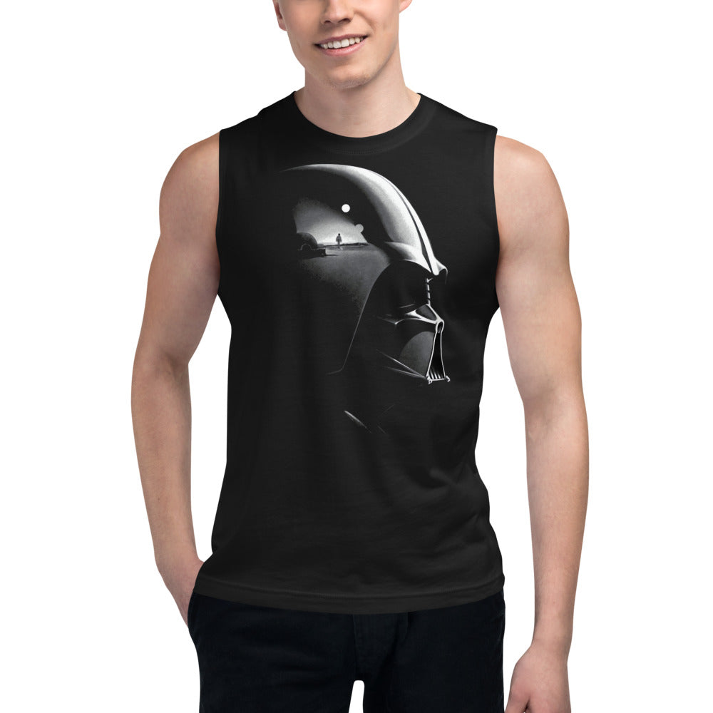 Sin Mangas Darth Vader Helmet - Modelo masculino