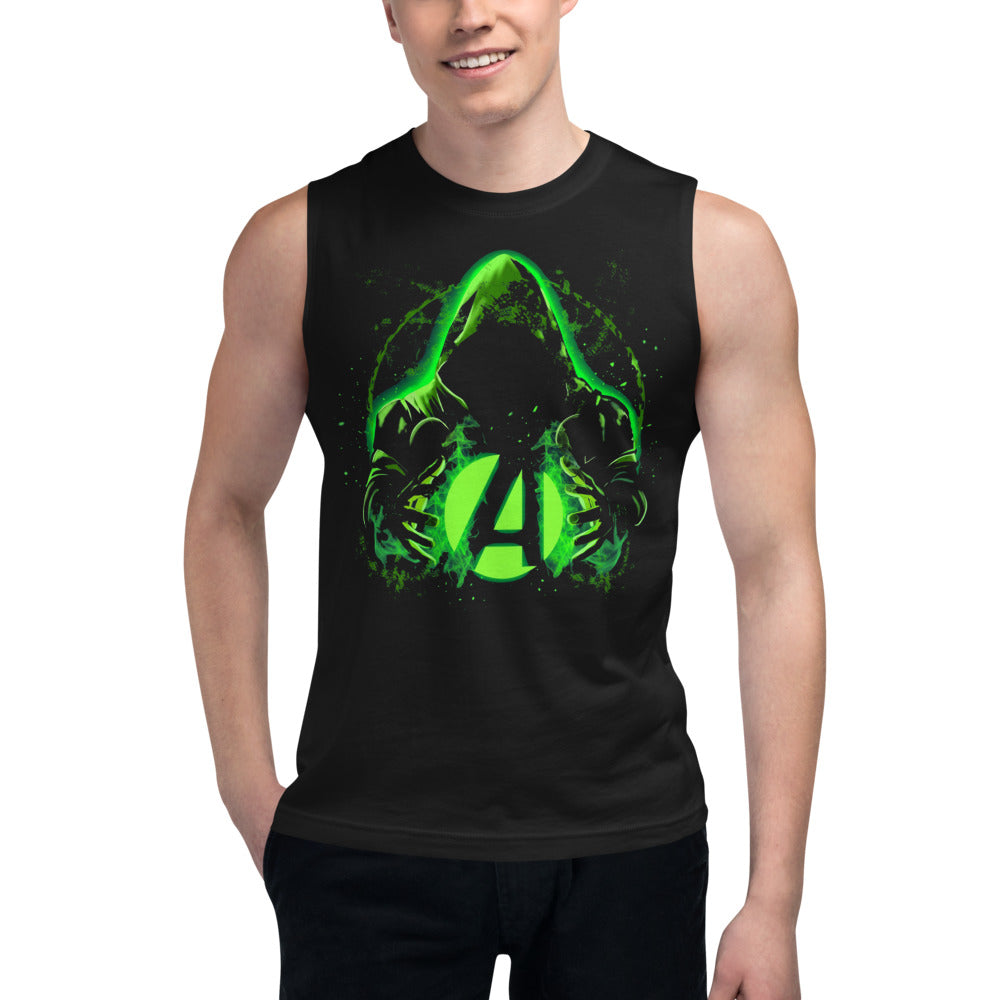 Sin Mangas Doctor Doom Holds The Fantastic Four - Modelo masculino