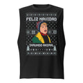 Sin Mangas Feliz Navidad Inmundo Animal Suéter Feo - Frente