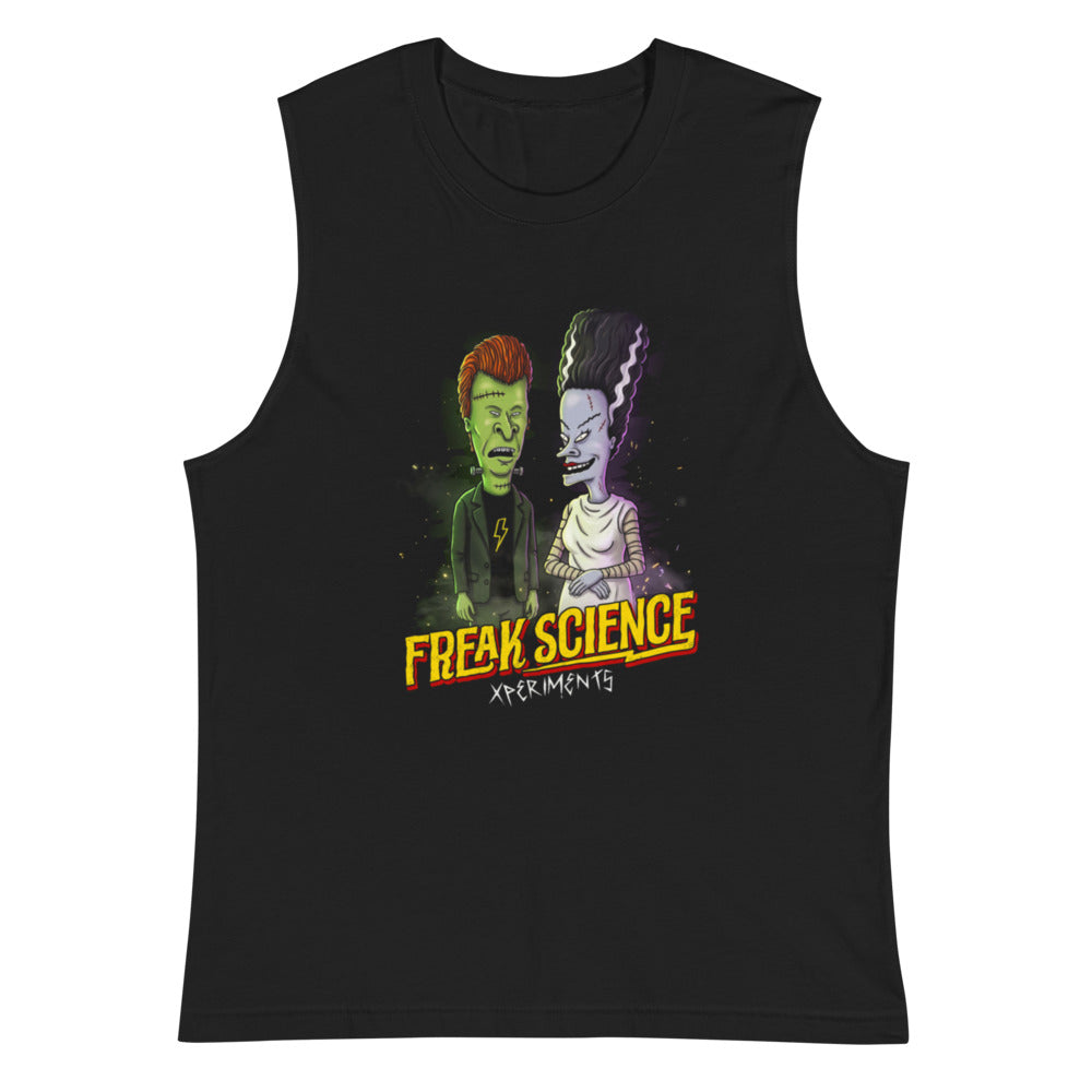 Sin Mangas Freak Science Xperiments Frankenstein Bride - Plano