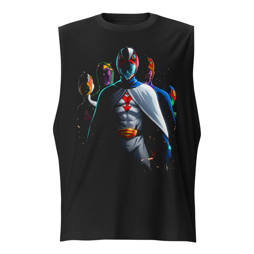 Sin Mangas Gatchaman Ken The Eagle Team - Frente