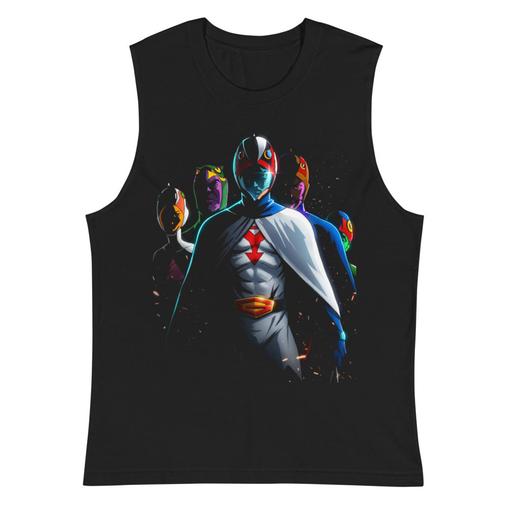 Sin Mangas Gatchaman Ken The Eagle Team - Plano