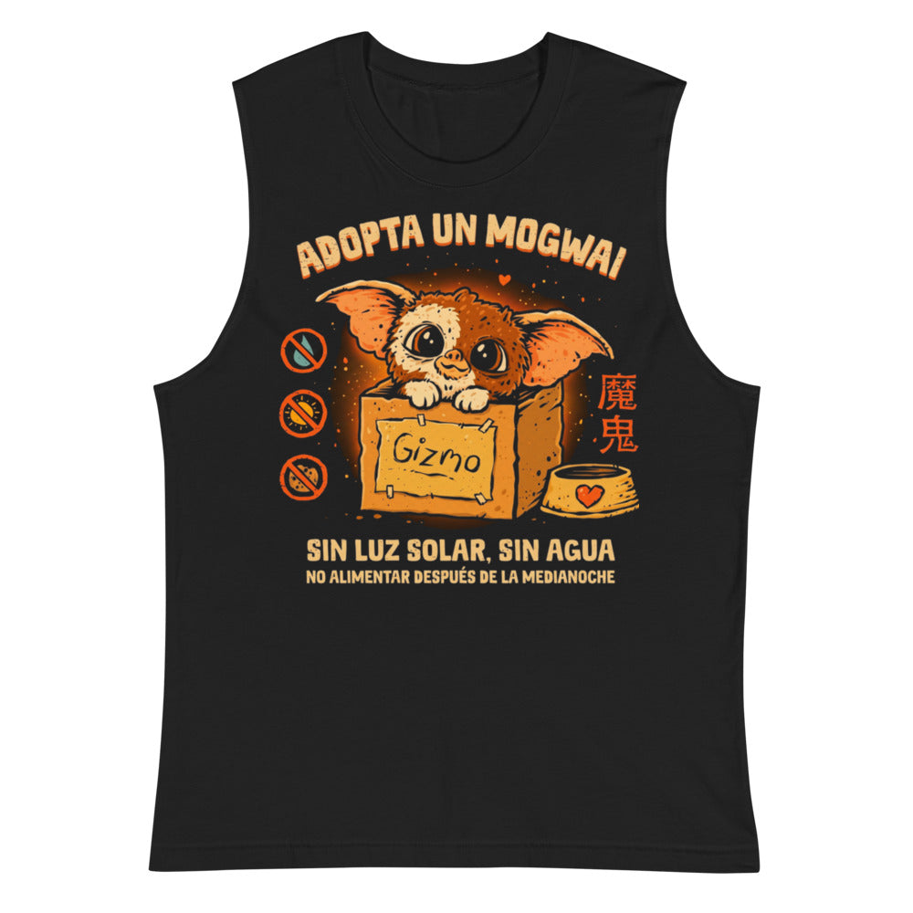 Sin Mangas Gremlins Gizmo Adopta Un Mogwai - Plano