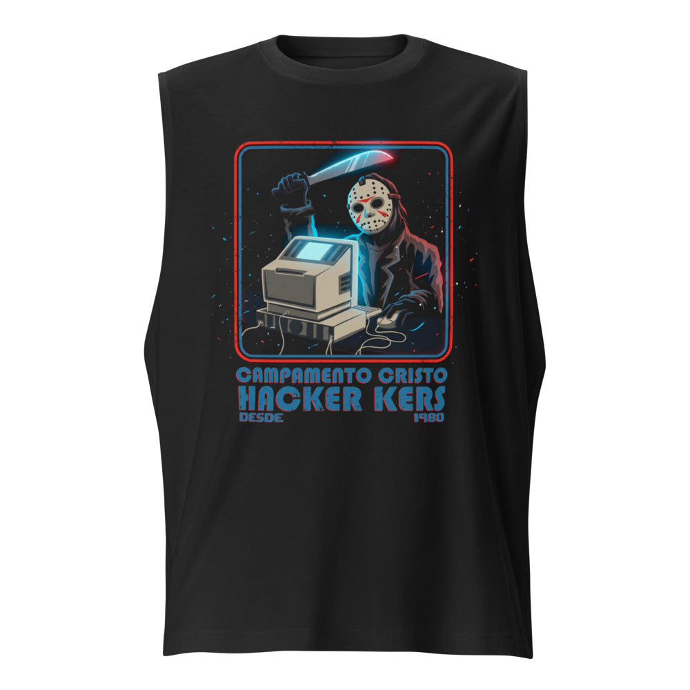 Sin Mangas Jason Campamento Cristal Hackers Desde 1980 - Frente