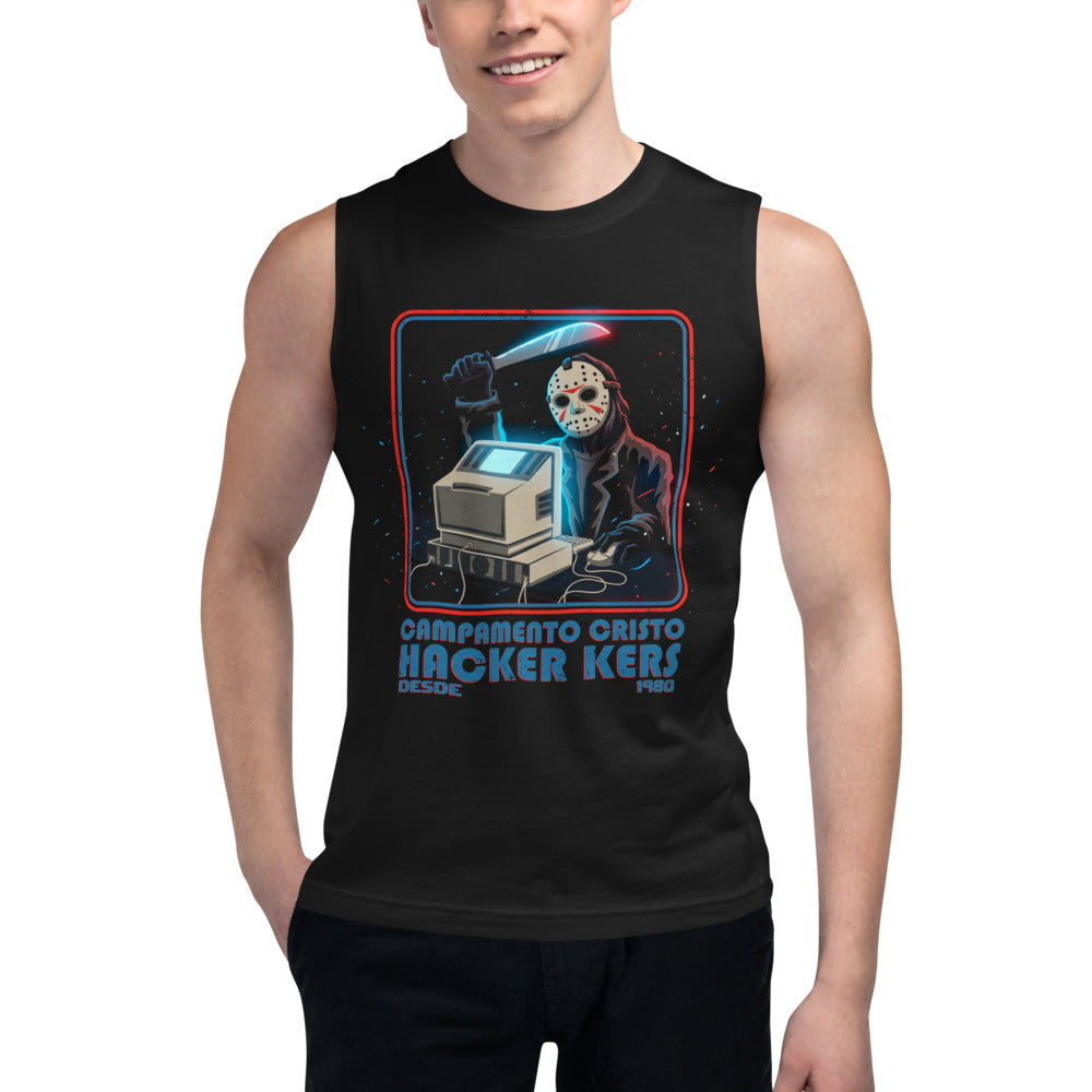 Sin Mangas Jason Campamento Cristal Hackers Desde 1980 - Modelo masculino