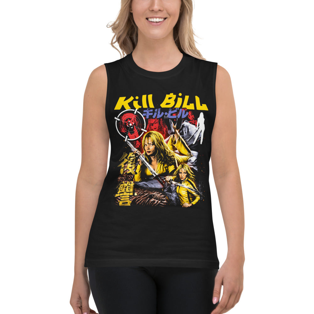 Sin Mangas Kill Bill The Bride Yellow Jumpsuit - Modelo femenina