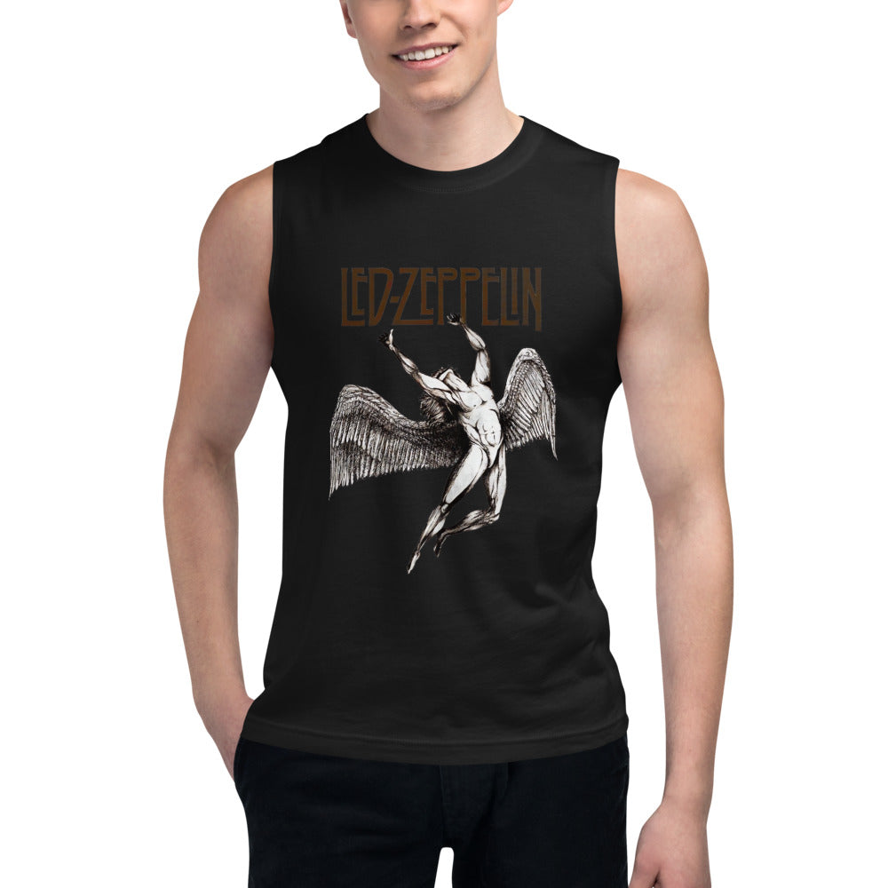 Sin Mangas Led Zeppelin Angel - Modelo masculino