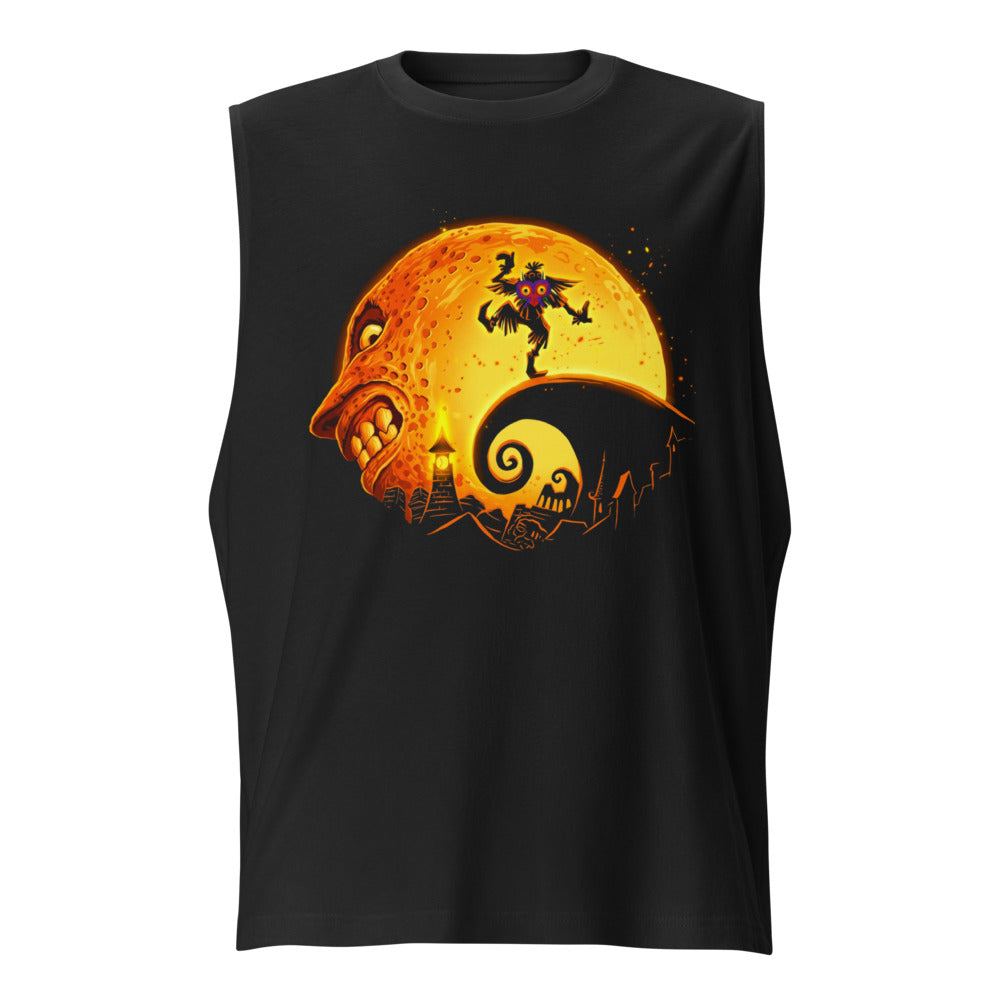 Sin Mangas Majora's Mask Skull Kid Spiral Hill Moon - Frente