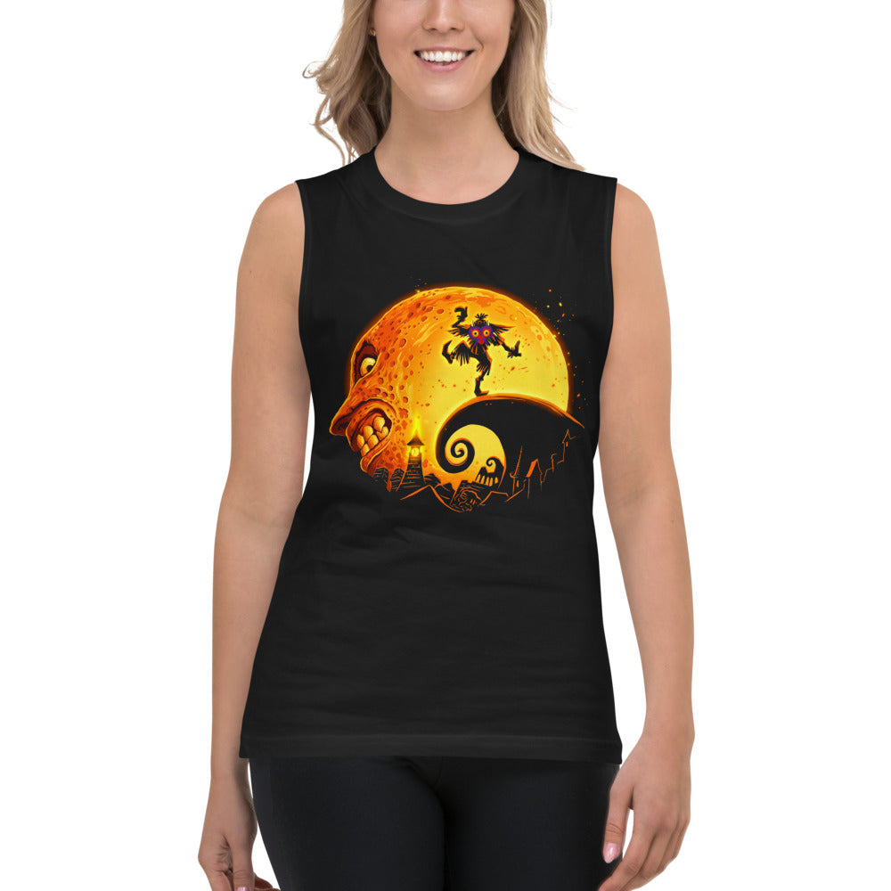 Sin Mangas Majora's Mask Skull Kid Spiral Hill Moon - Modelo femenina