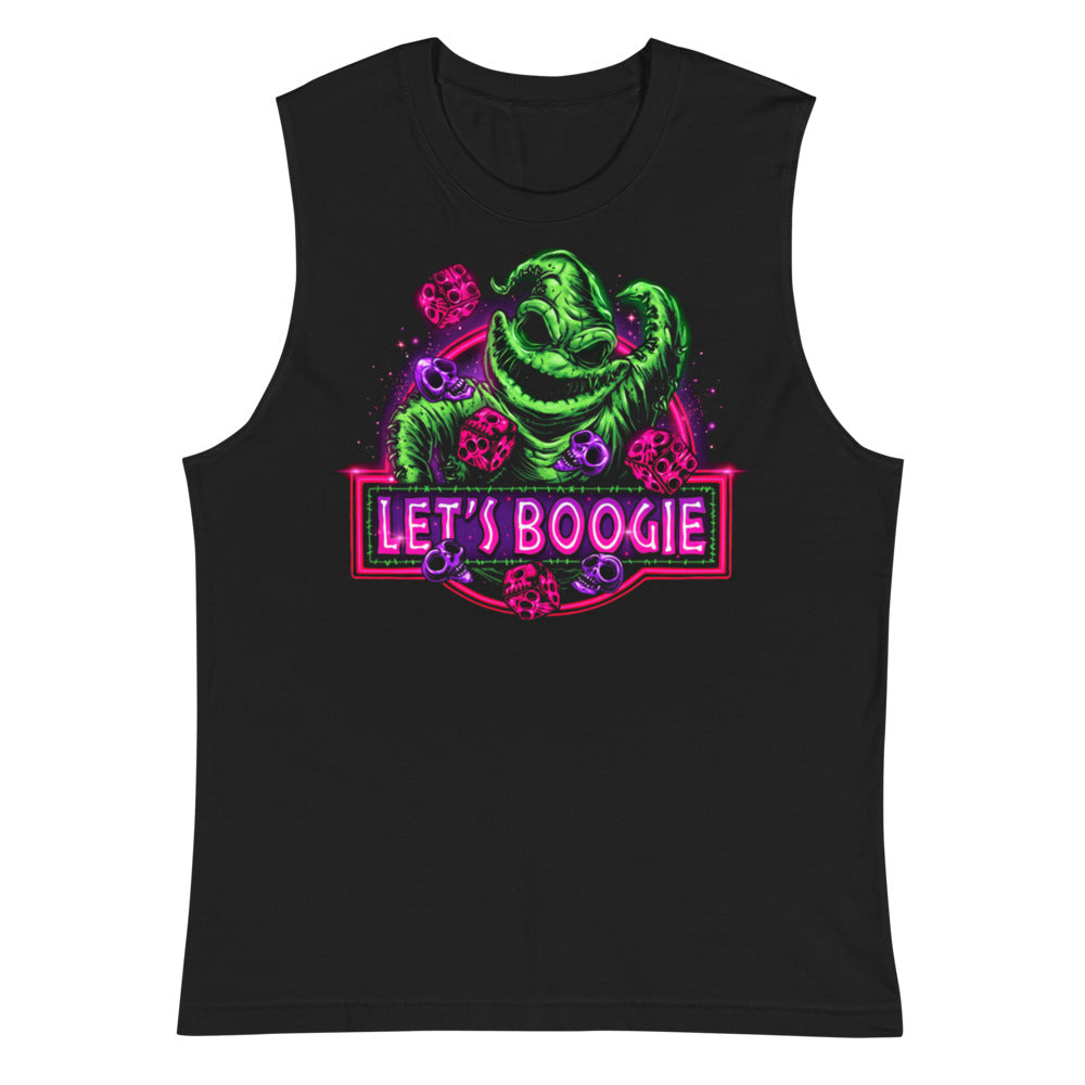 Sin Mangas Oogie Boogie Lets Boogie Neon Dice - Plano