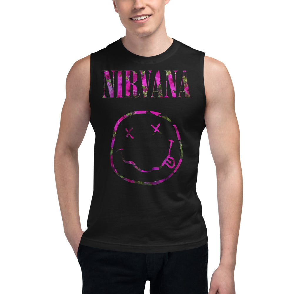 Sin Mangas Psychedelic Nirvana - Modelo masculino
