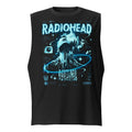 Sin Mangas Radiohead Kid A Cyan Glitch Face - Frente
