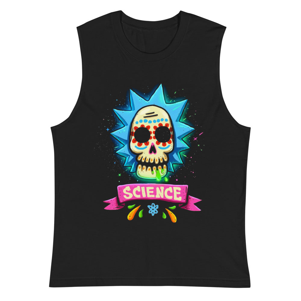 Sin Mangas Rick Sanchez Sugar Skull Science - Plano