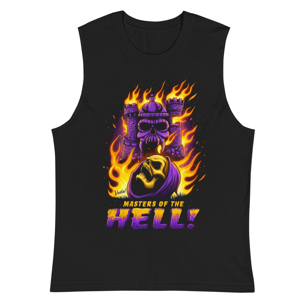 Sin Mangas Skeletor Castle Grayskull Flames - Plano