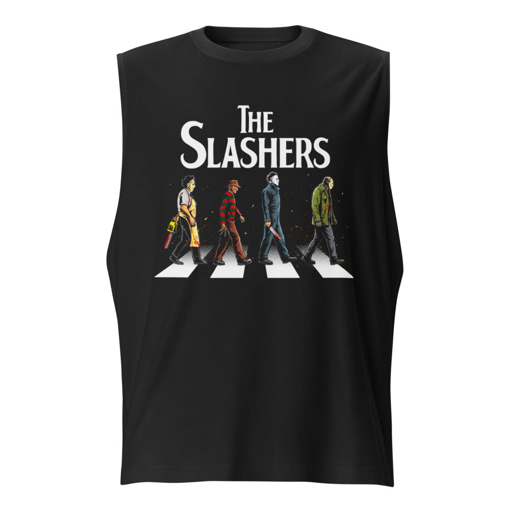 Sin Mangas The Slashers Horror Icons Crosswalk - Frente