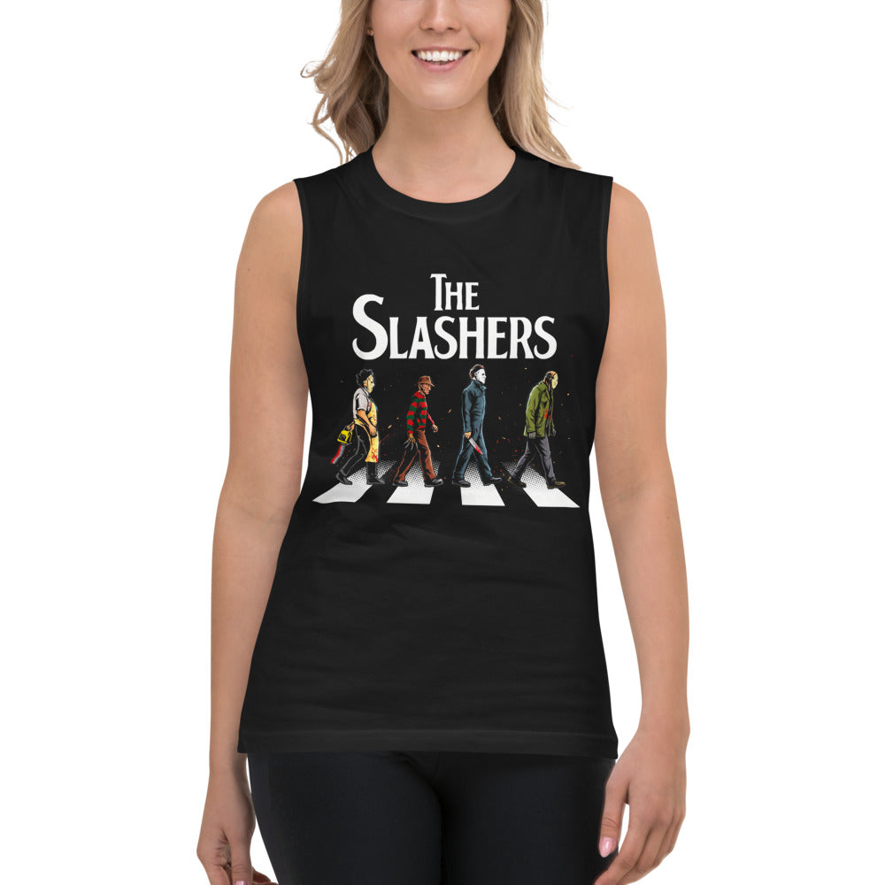 Sin Mangas The Slashers Horror Icons Crosswalk - Modelo femenina