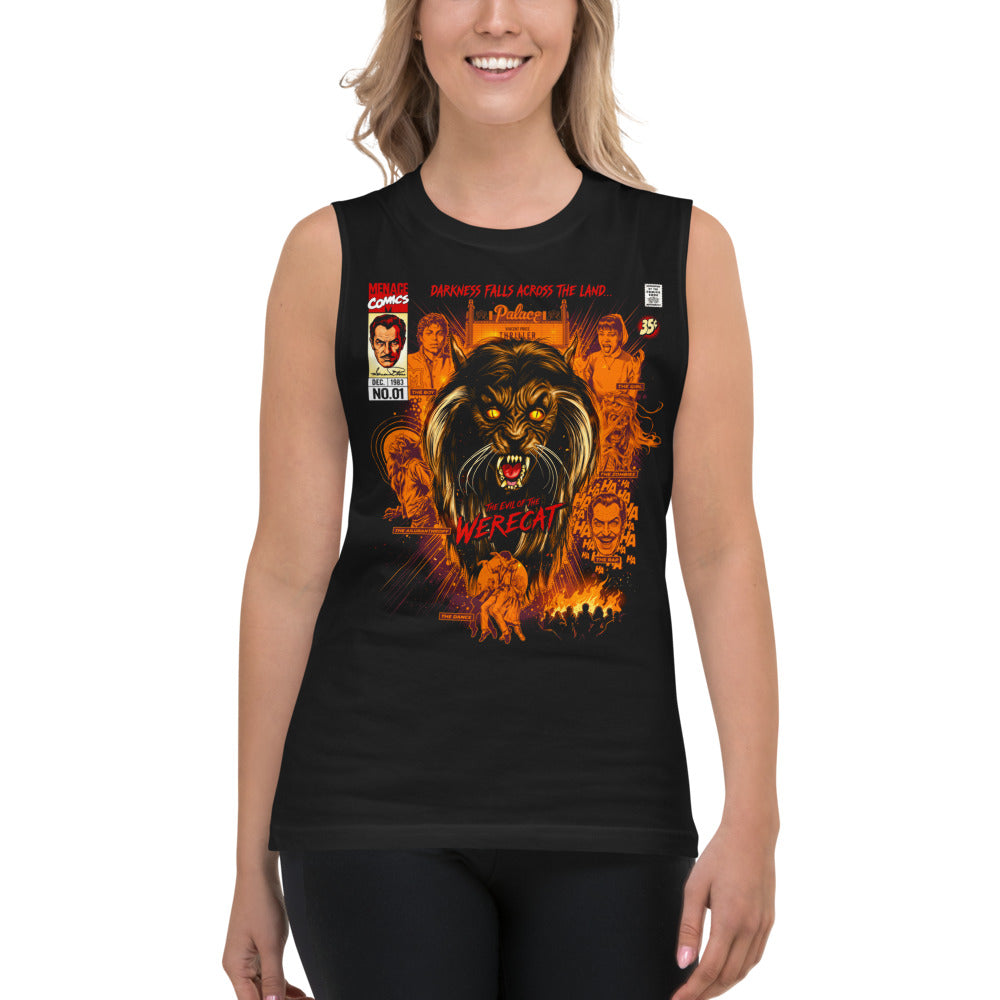 Sin Mangas Thriller The Evil Of The Werecat - Modelo femenina