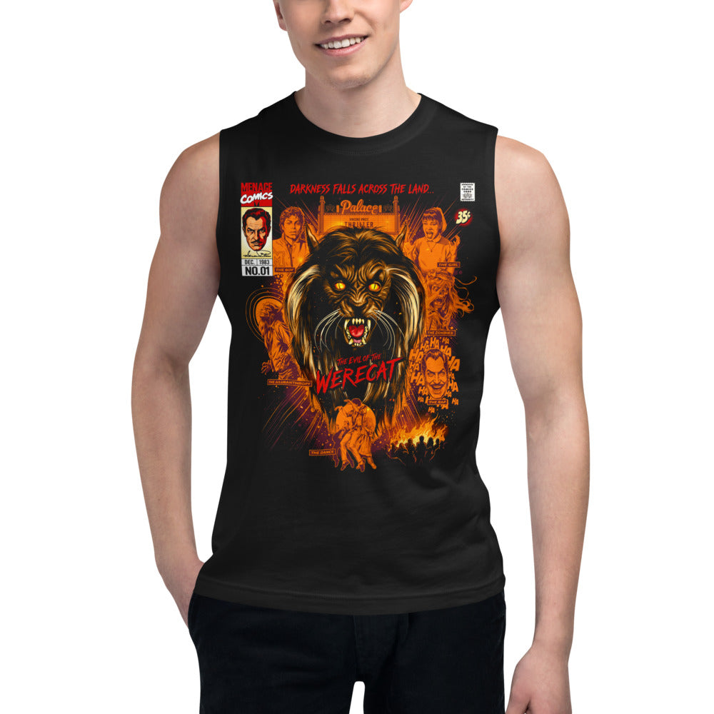 Sin Mangas Thriller The Evil Of The Werecat - Modelo masculino