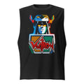 Sin Mangas Voltron Neon Robot Head Yellow Eyes - Frente