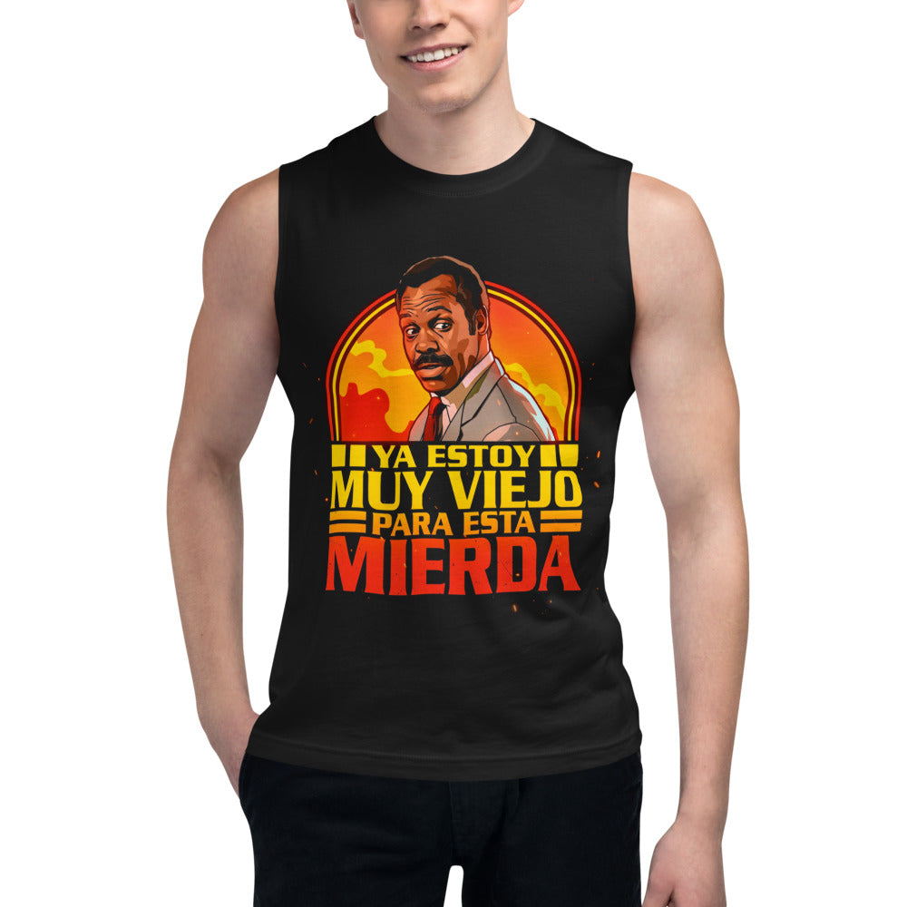 Sin Mangas Ya Estoy Muy Viejo Para Esto - Modelo masculino