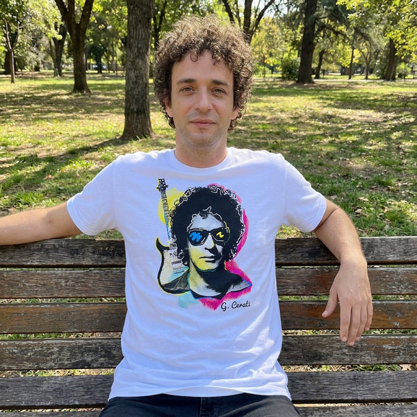 Cliente SuperStar con playera Gustavo Cerati