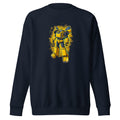 Suéter Bumblebee Autobot Yellow Glow Dust Cloud - Frente